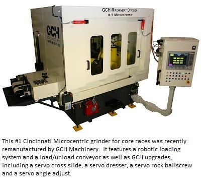 rebuilt #1 Cincinnati Microcentric grinder 